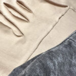 Komplekt beež T-särk + hallid lühikesed püksid - Image 2