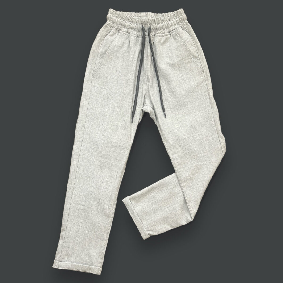 Photoroom_20240513_17044811 Pikad püksid helehallid - Image 1